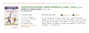 Demà anirem al camp, Joan!