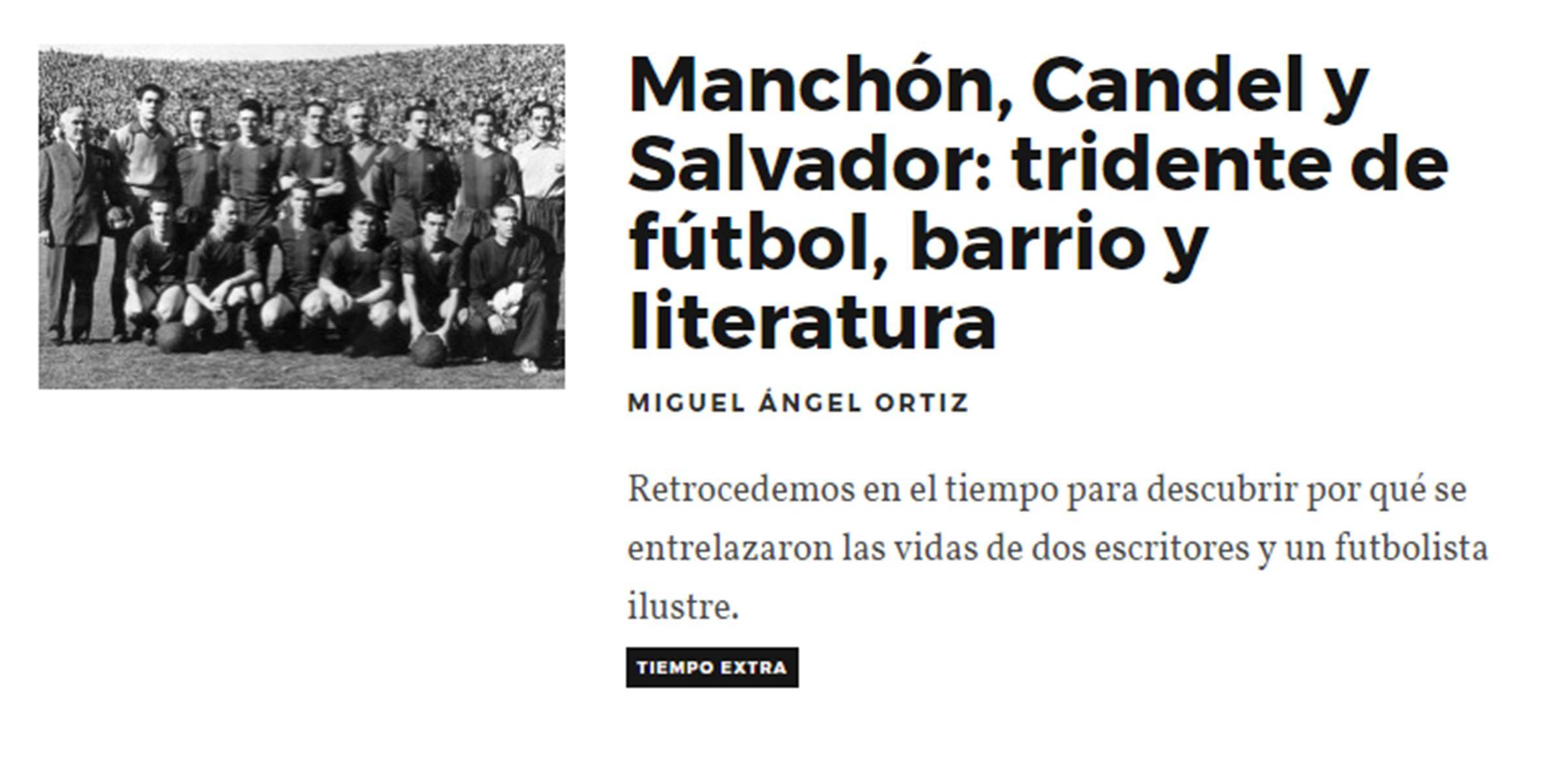 Manchon Candel Salvador tridente